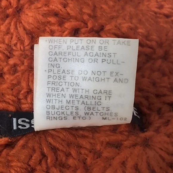 Issey Miyake Vintage Wool Crochet Knit Winter Hat - Picture 6 of 6